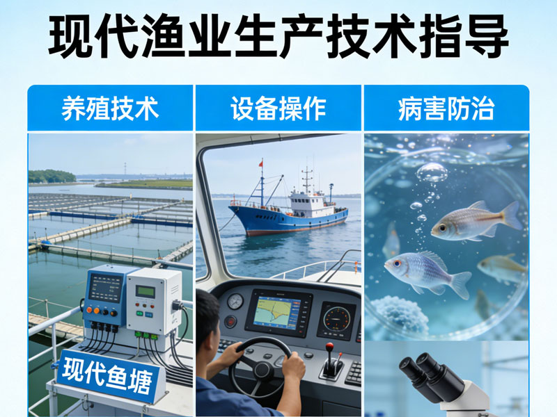 现代渔业生产技术咨询、技术培训、技术指导